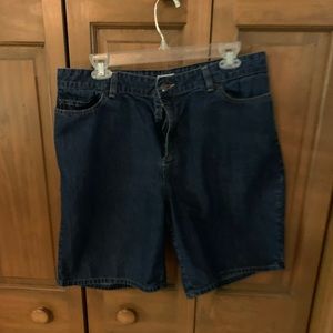 LL Bean Denim Bermuda Short